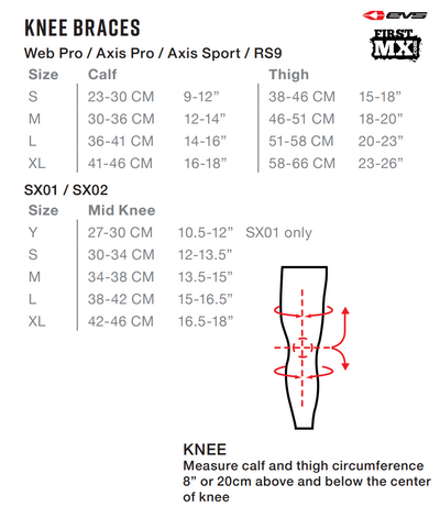 RS9 Knieorthesen - Einzeln
